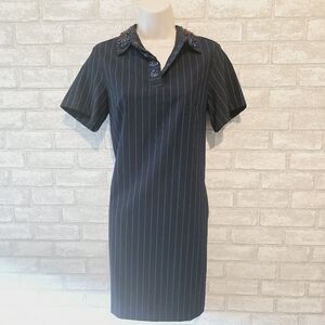 J. Crew Beaded Shirt Dress